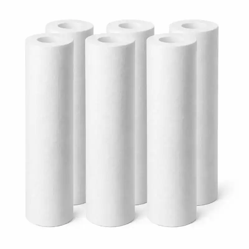 Cartouche Spun 9-3/4 Pouces 10 micron Ecosoft – Lot de 6